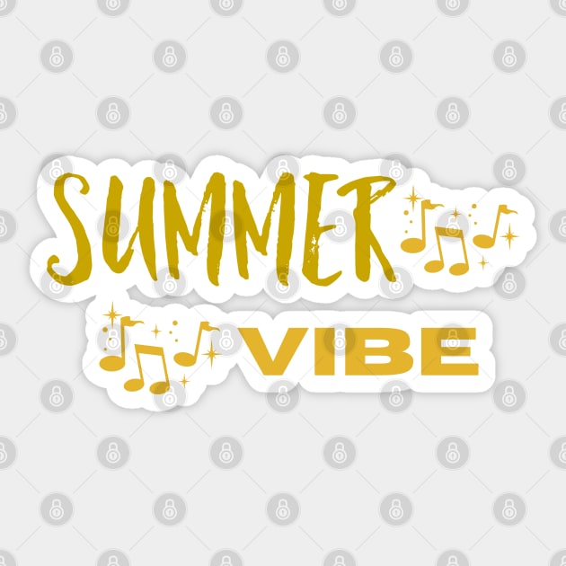 Summer vibe Sticker by Lana